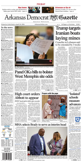 Cover of Arkansas Democrat-Gazette
