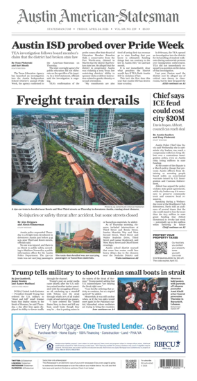 Cover of Austin American-Statesman