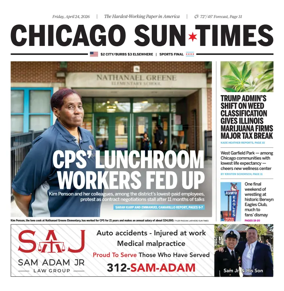 Cover of Chicago Sun-Times