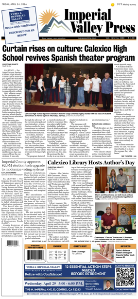 Cover of Imperial Valley Press