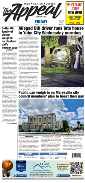 Cover of Marysville Appeal-Democrat
