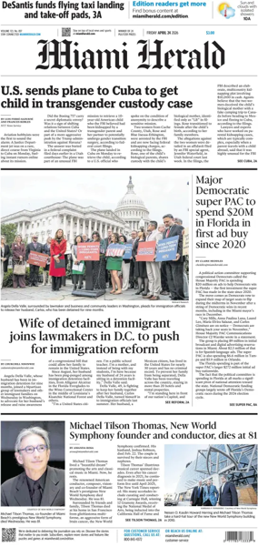 Cover of Miami Herald