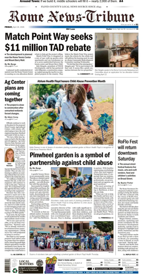 Cover of Rome News-Tribune