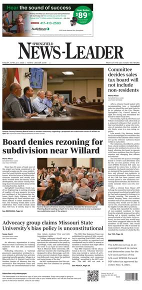 Cover of Springfield News-Leader