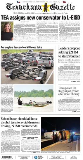 Cover of Texarkana Gazette