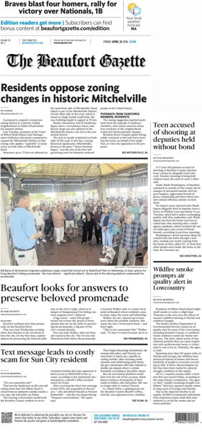 Cover of The Beaufort Gazette