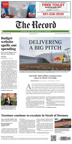 Cover of The Bergen Record