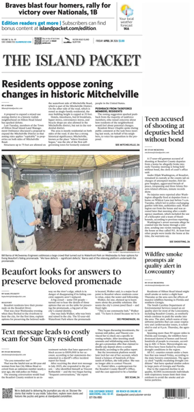 Cover of The Island Packet