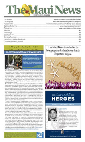 Cover of The Maui News