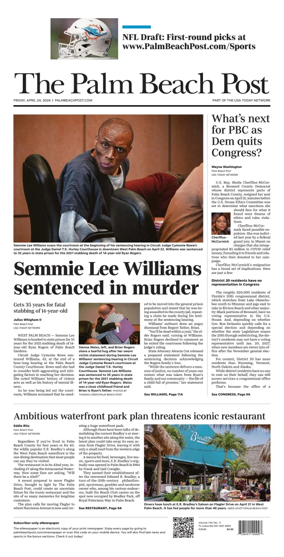 Cover of The Palm Beach Post