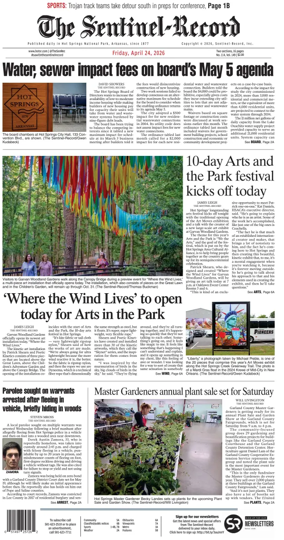 Cover of The Sentinel-Record
