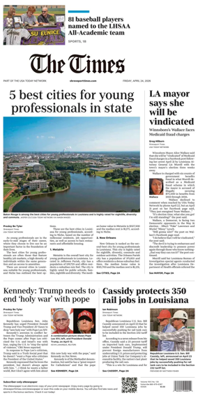 Cover of The Times (Shreveport)