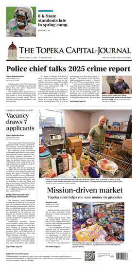 Cover of The Topeka Capital-Journal