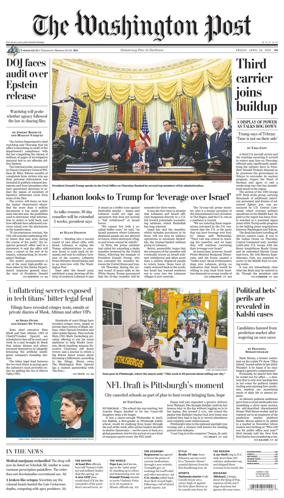 Cover of The Washington Post