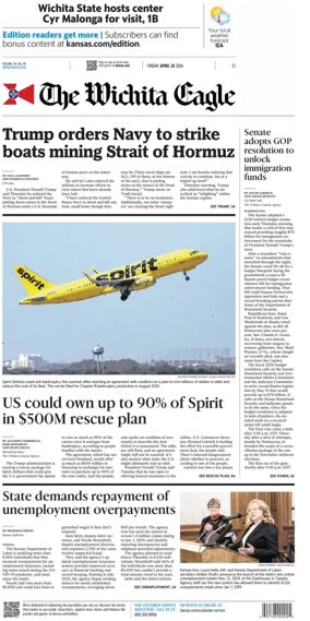 Cover of The Wichita Eagle