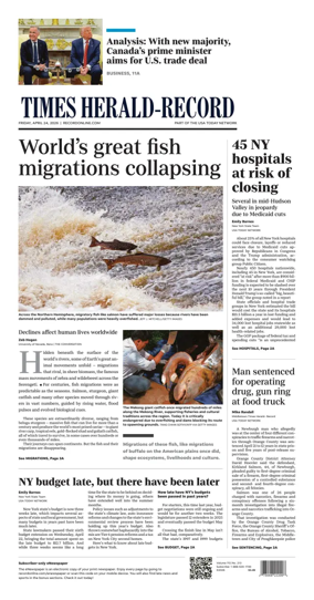 Cover of Times Herald-Record