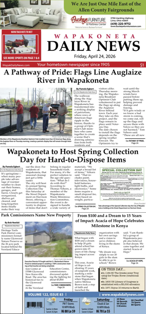 Cover of Wapakoneta Daily News