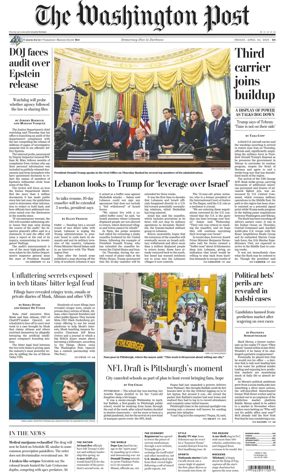 Cover of Washington Post