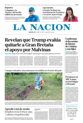 Cover of La Nacion