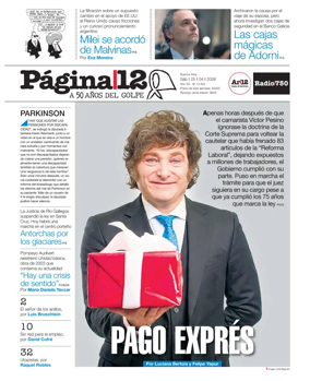 Cover of Pagina 12