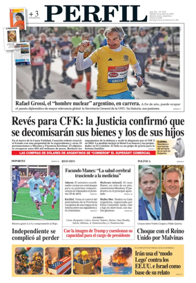 Cover of Perfil (Sabado)