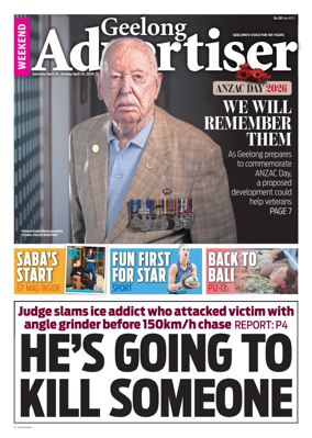 Cover of Geelong Advertiser