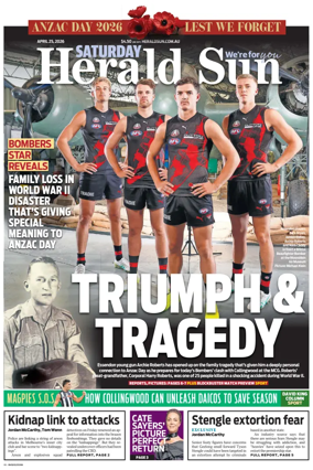 Cover of Herald Sun