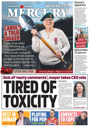 Cover of Mercury (Hobart)