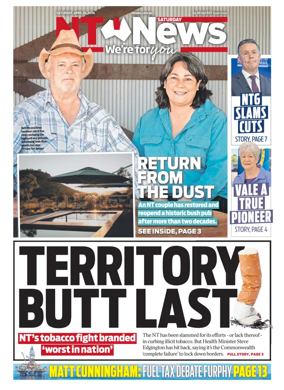 Cover of NT News
