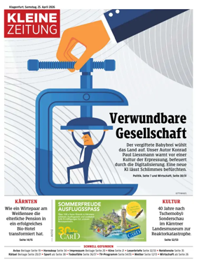 Cover of Kleine Zeitung Kaernten
