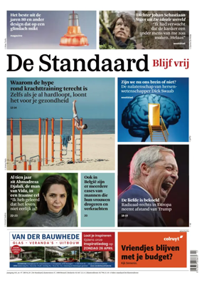 Cover of De Standaard