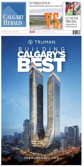 Cover of Calgary Herald