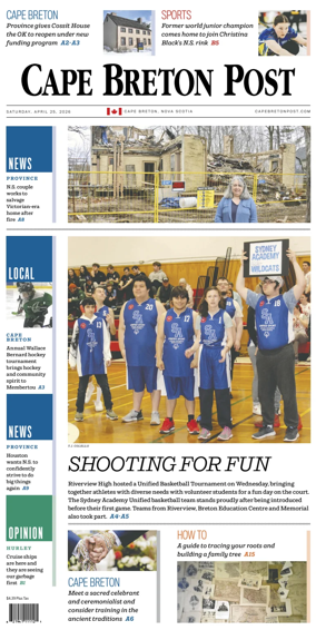 Cover of Cape Breton Post