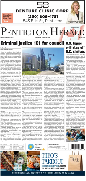 Cover of Penticton Herald