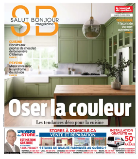 Cover of Le Journal de Quebec - Salut Bonjour Magazine