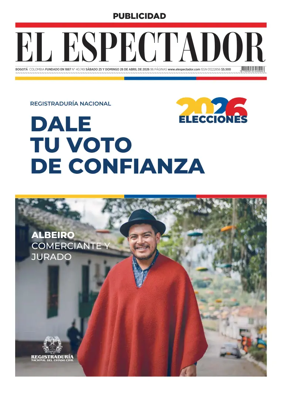 Cover of El Espectador