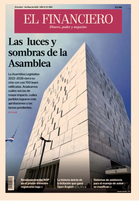Cover of El Financiero (Costa Rica)