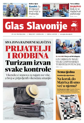 Cover of Glas Slavonije