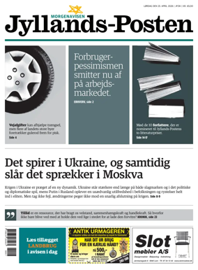 Cover of Jyllands-Posten