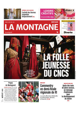 Cover of La Montagne (Montlucon)