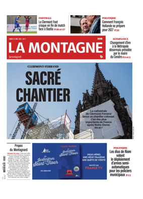 Cover of La Montagne (Riom)