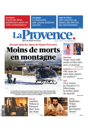 Cover of La Provence Alpes-de-Haute-Provence