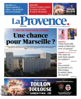 Cover of La Provence Marseille