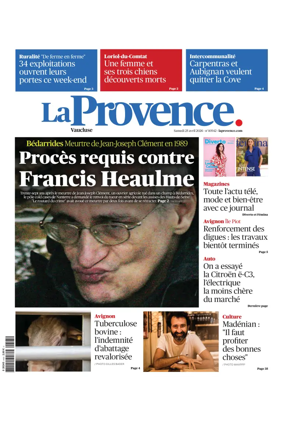 Cover of La Provences Vaucluse