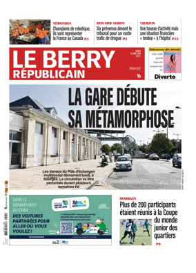 Cover of Le Berry Republicain