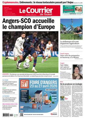 Cover of Le Courrier de l’Ouest (Nord Anjou)