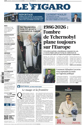 Cover of Le Figaro
