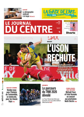 Cover of Le Journal du Centre