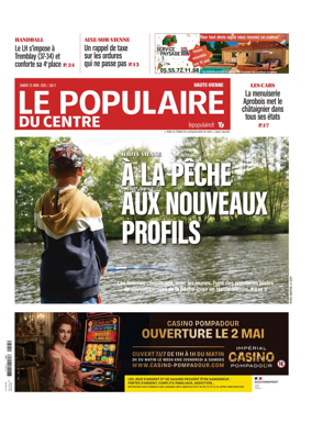 Cover of Le Populaire du Centre (Haute-Vienne)