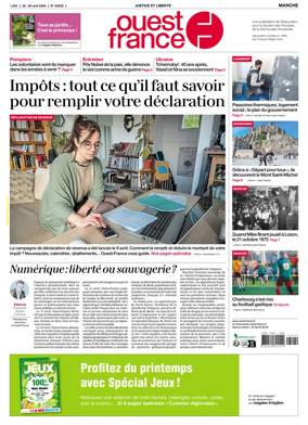 Cover of Ouest France (Manche)